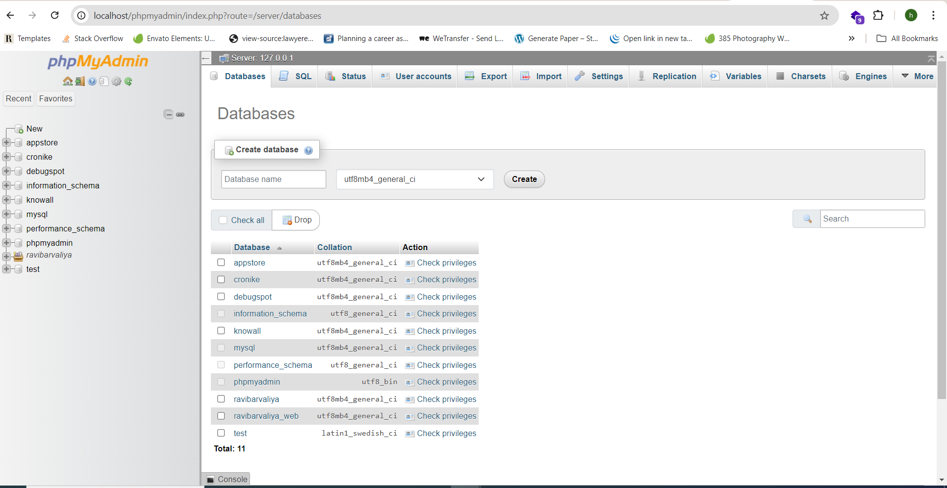 Phpmyadmin