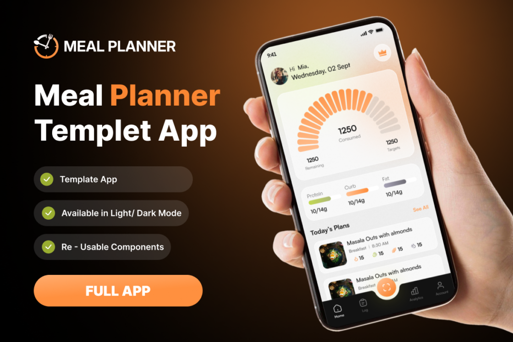 Flutter Meal Tracker App
