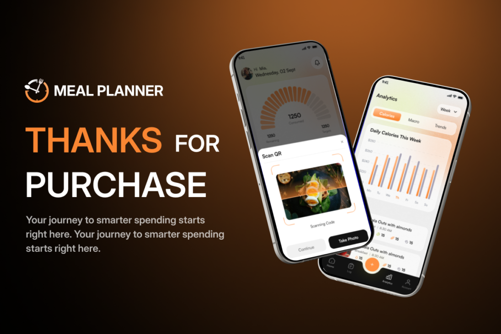 Nutrition App Flutter Template
