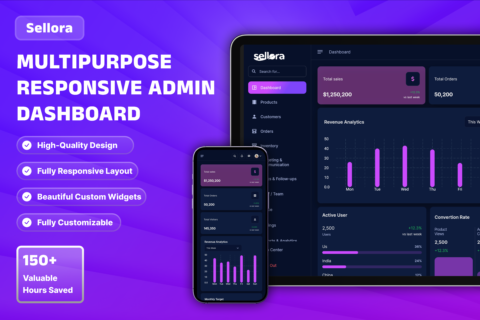 Responsive Admin Dashboard